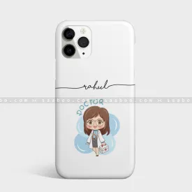 Doctor Girl Case With Name