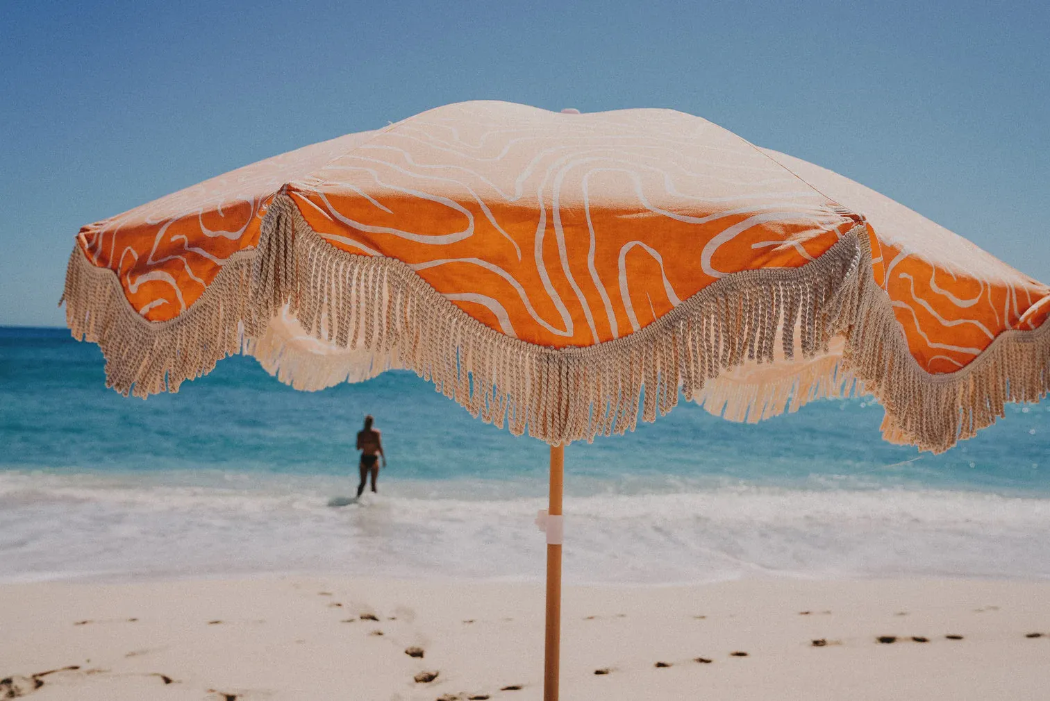 Earth Beach Umbrella