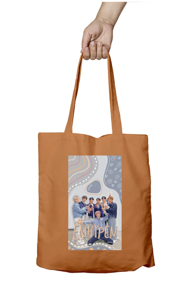 Enhypen Inspired Kpop Tote Bag