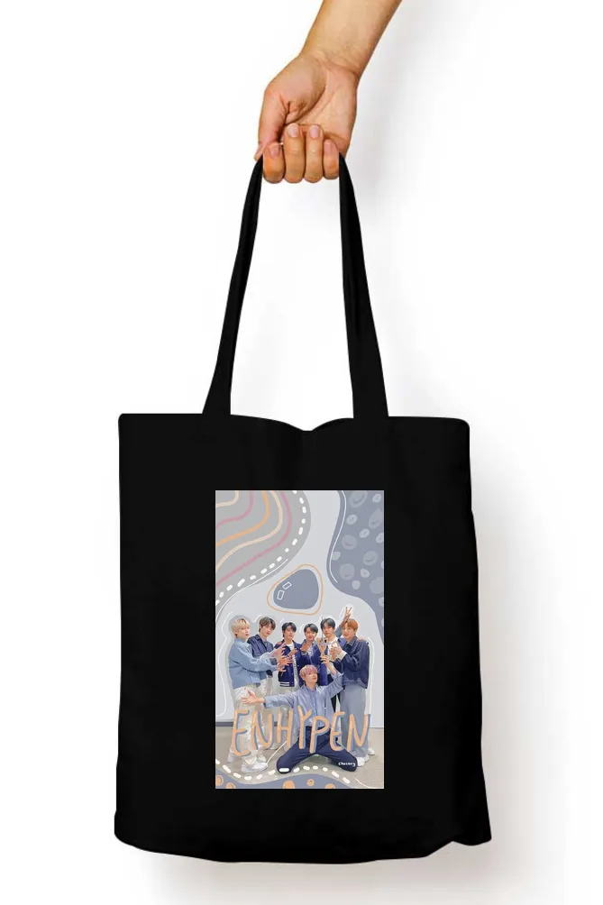 Enhypen Inspired Kpop Tote Bag