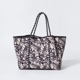 EVERYDAY TOTE PALM DREAMS BLACK