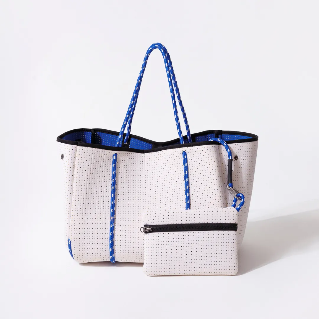 EVERYDAY TOTE WHITE BLUES