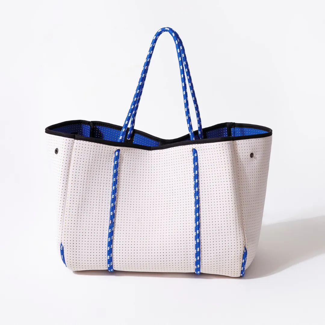 EVERYDAY TOTE WHITE BLUES