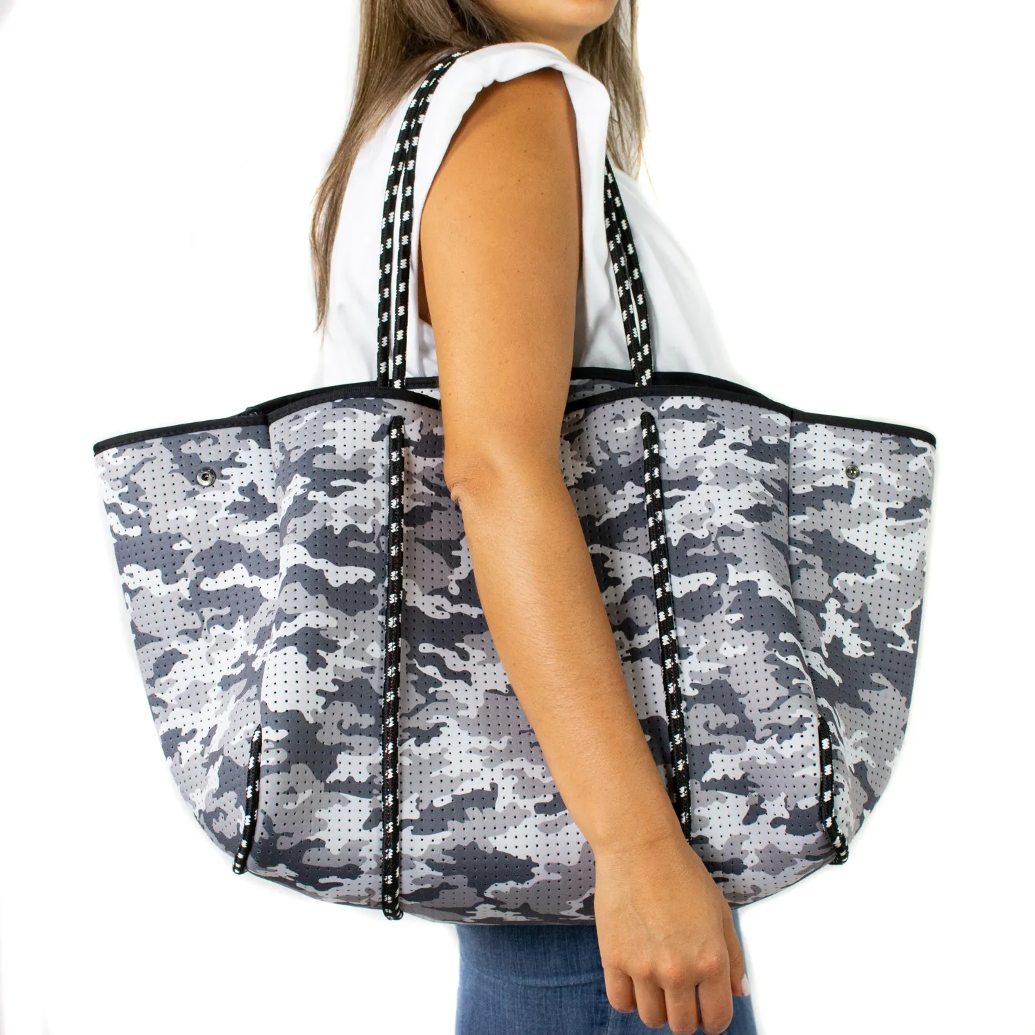 EVERYDAY TOTE WHITE CAMO