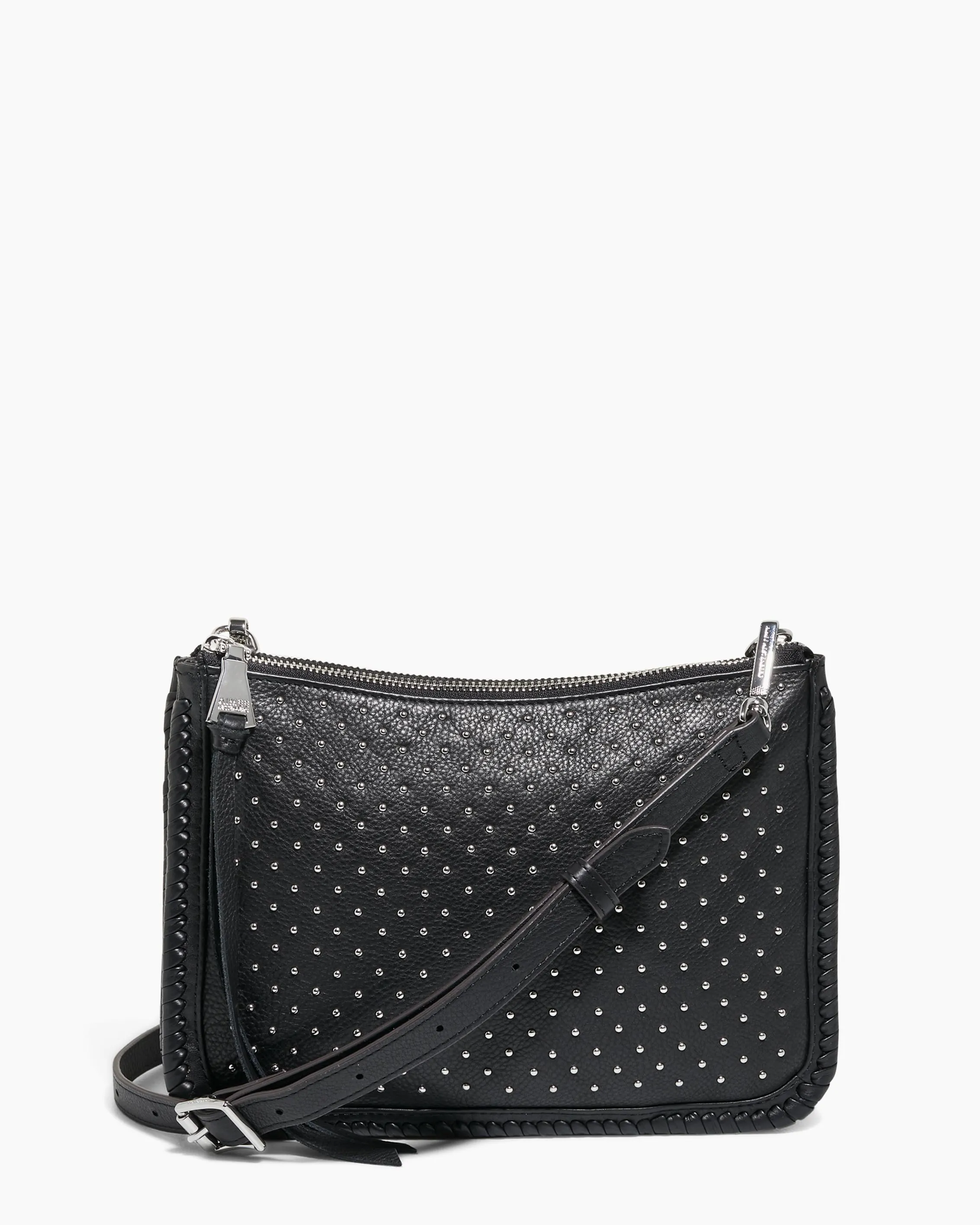 Famous Double Top Zip Crossbody