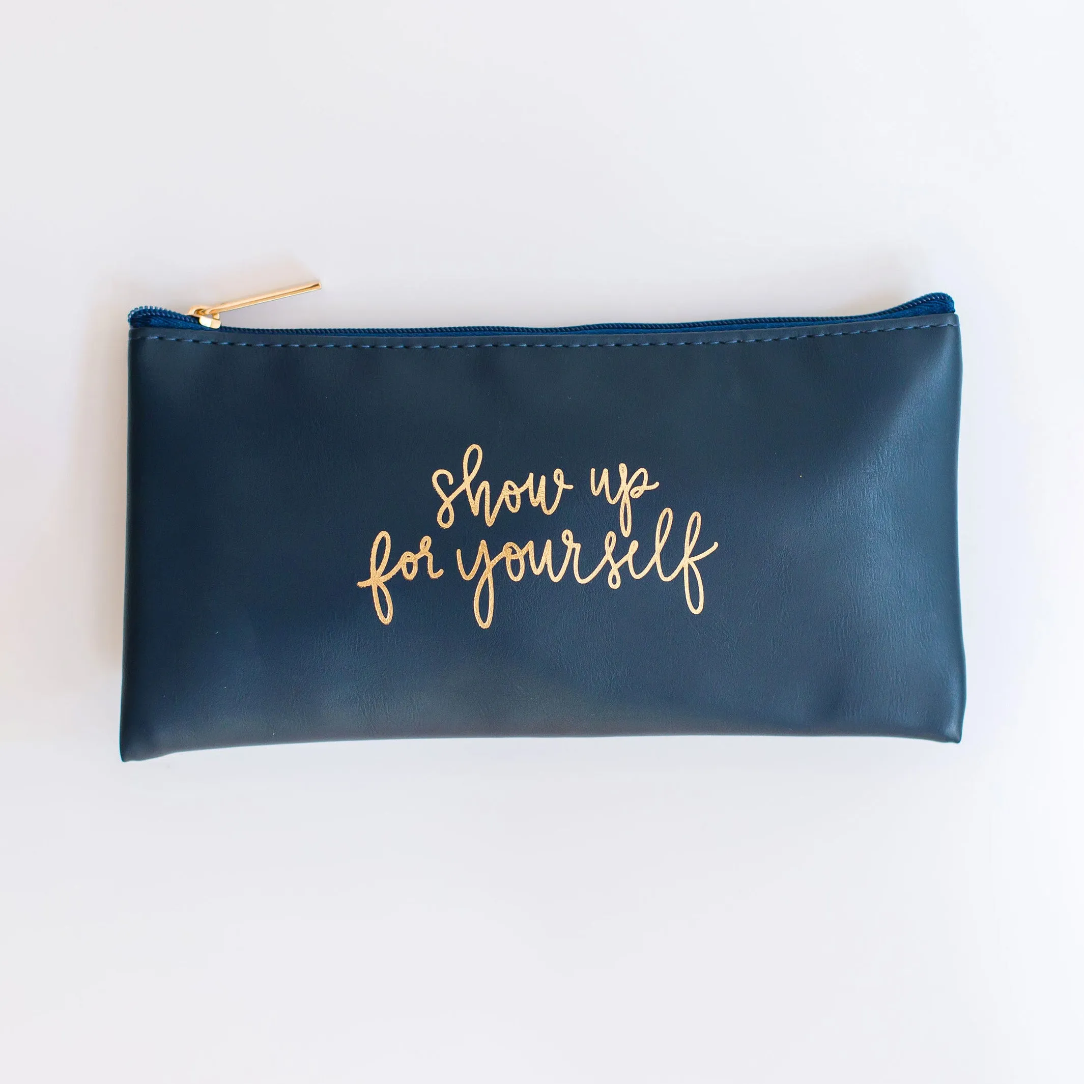 FINAL SALE - Zippered Pouch | Show Up For Yourself