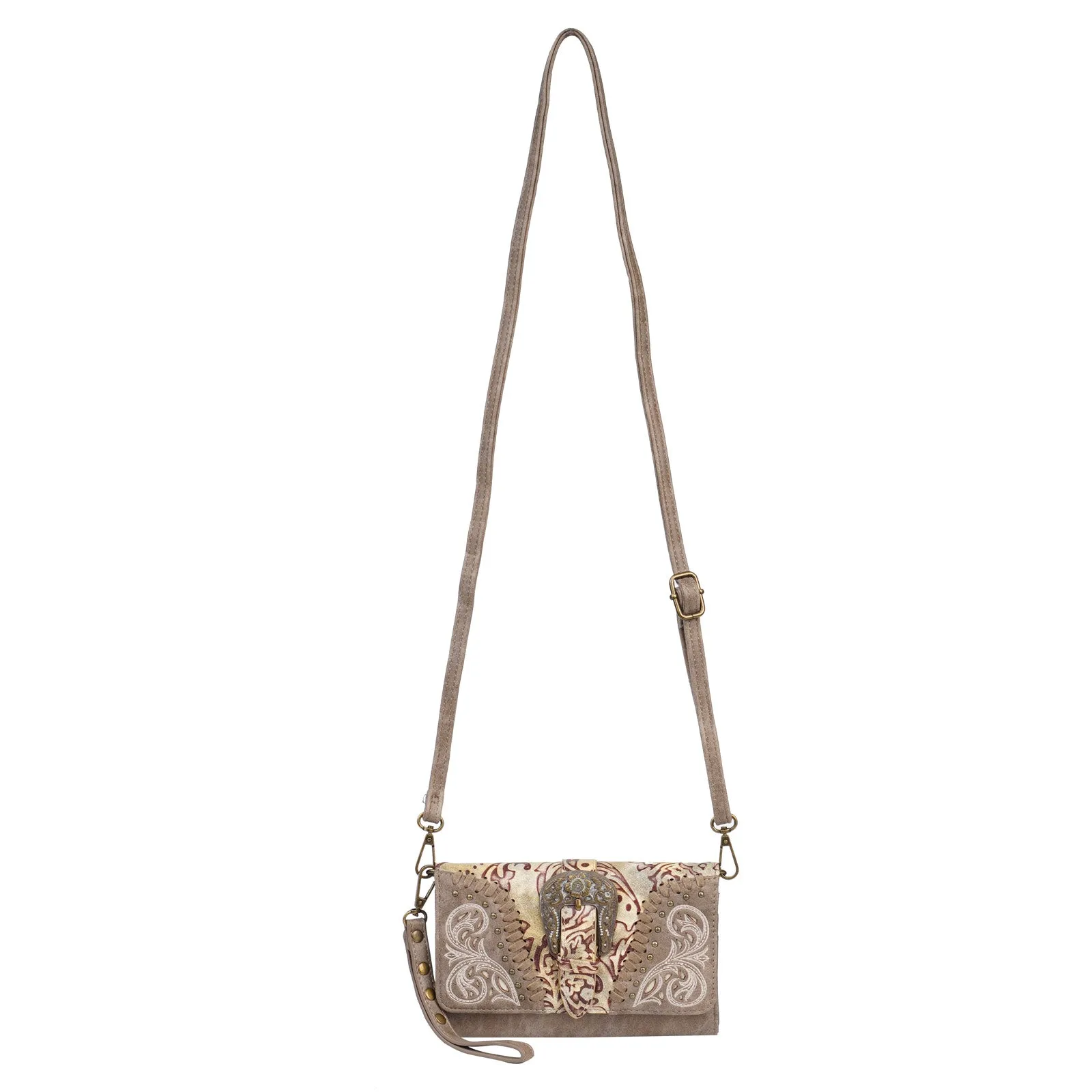 FIO-016 Montana West  Buckle Collection Wallet/Crossbody