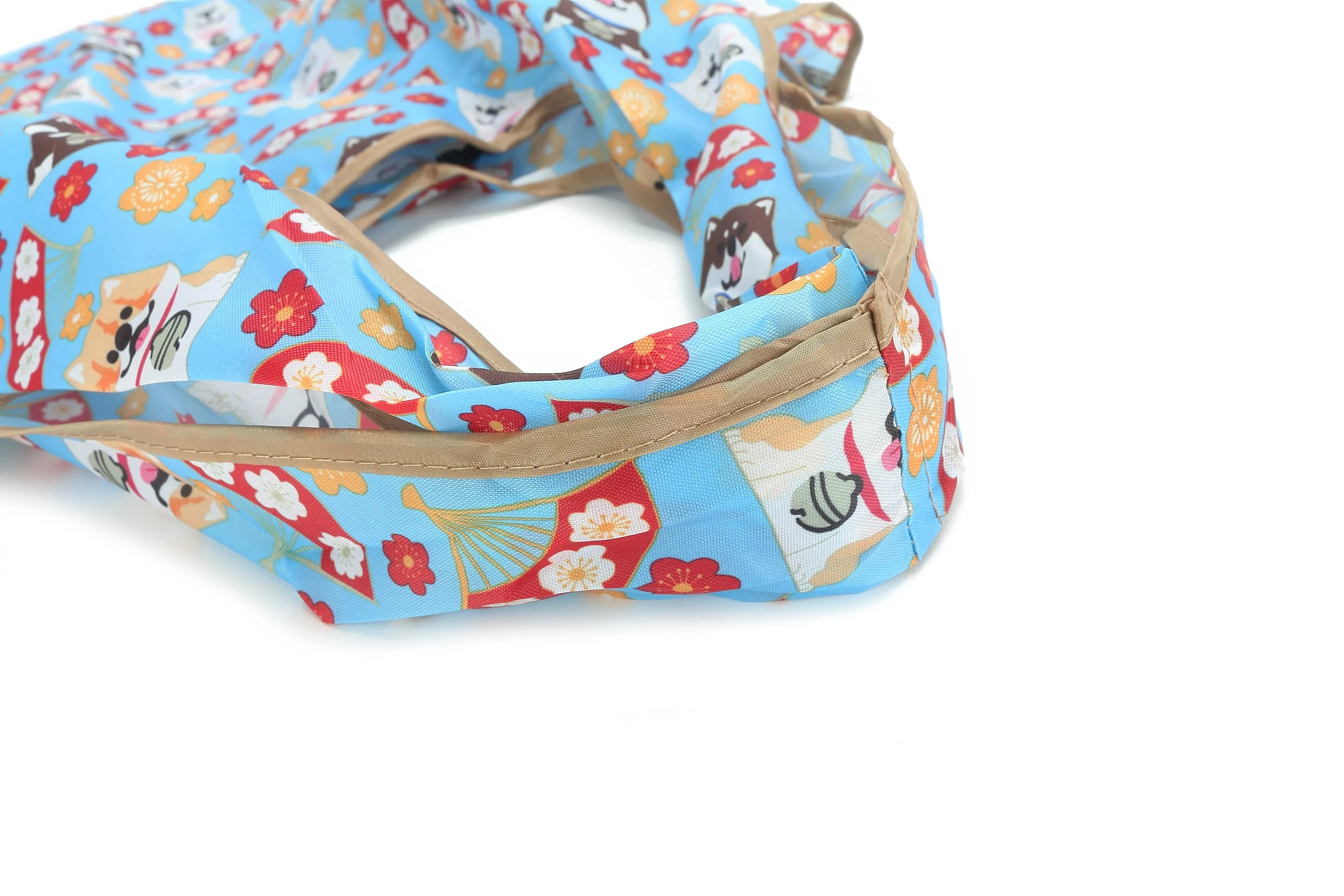 Foldable Bag Jackie Lucky Dog Blue