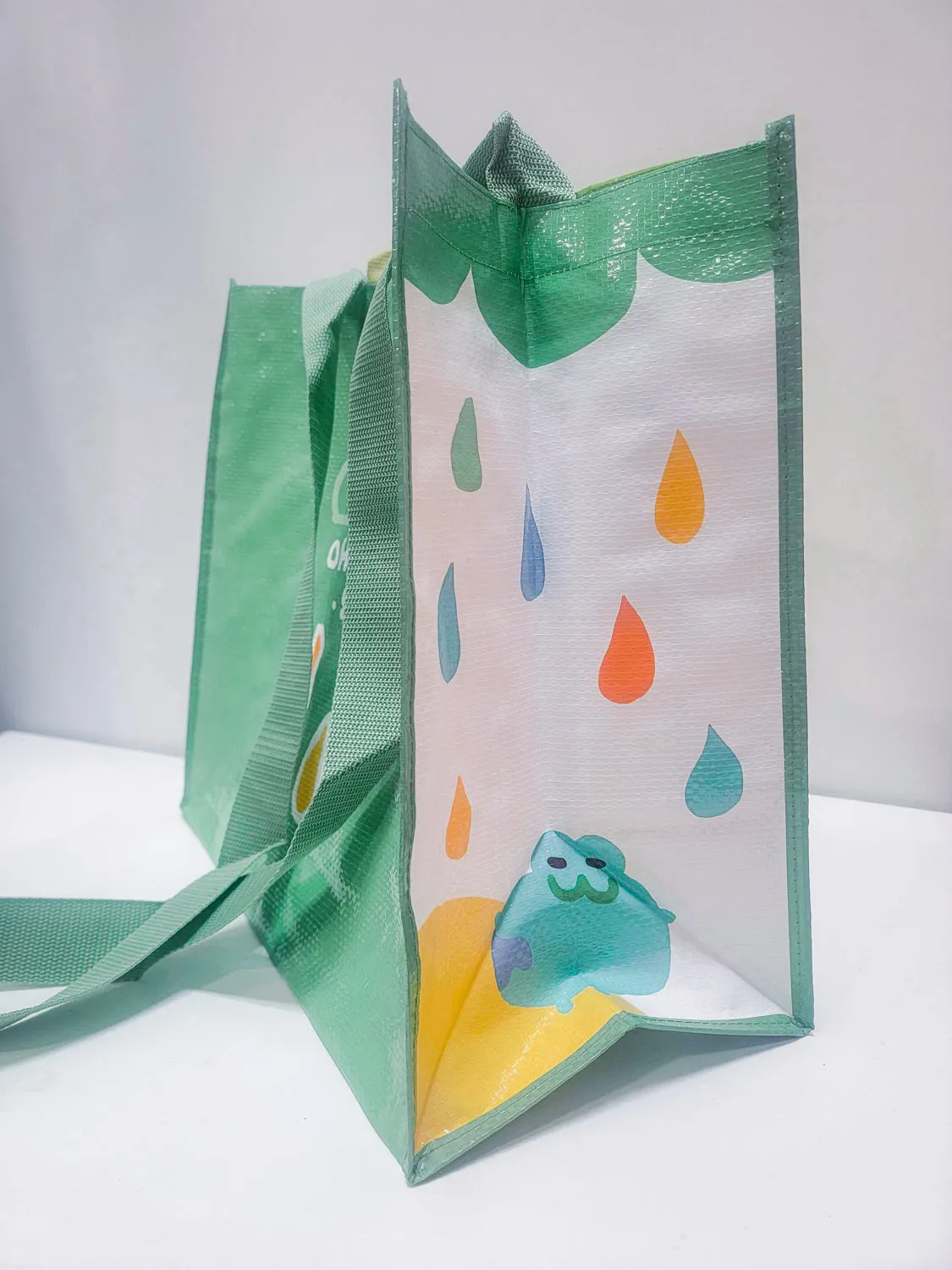 FROG RAIN grocery bag