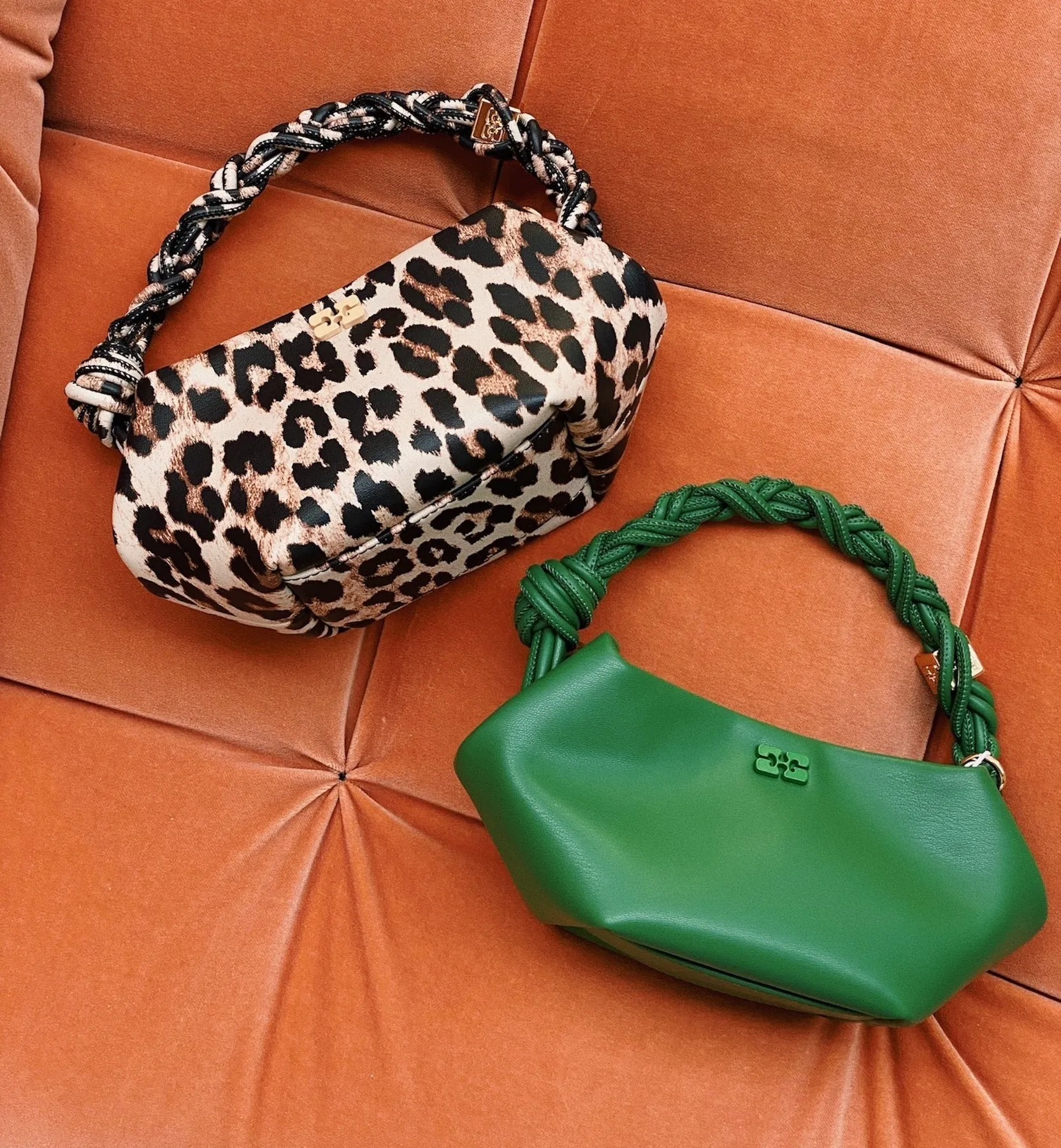 GANNI Leopard Mini Bou Bag