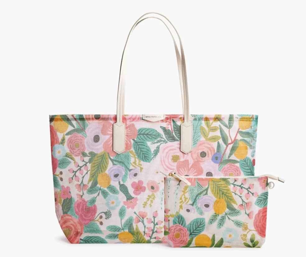 Garden Party Mesh Tote