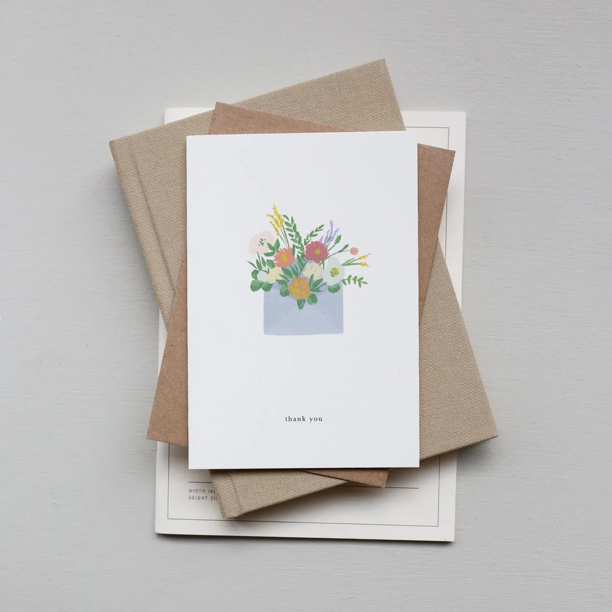 GREETING CARD // FLOWER ENVELOPE