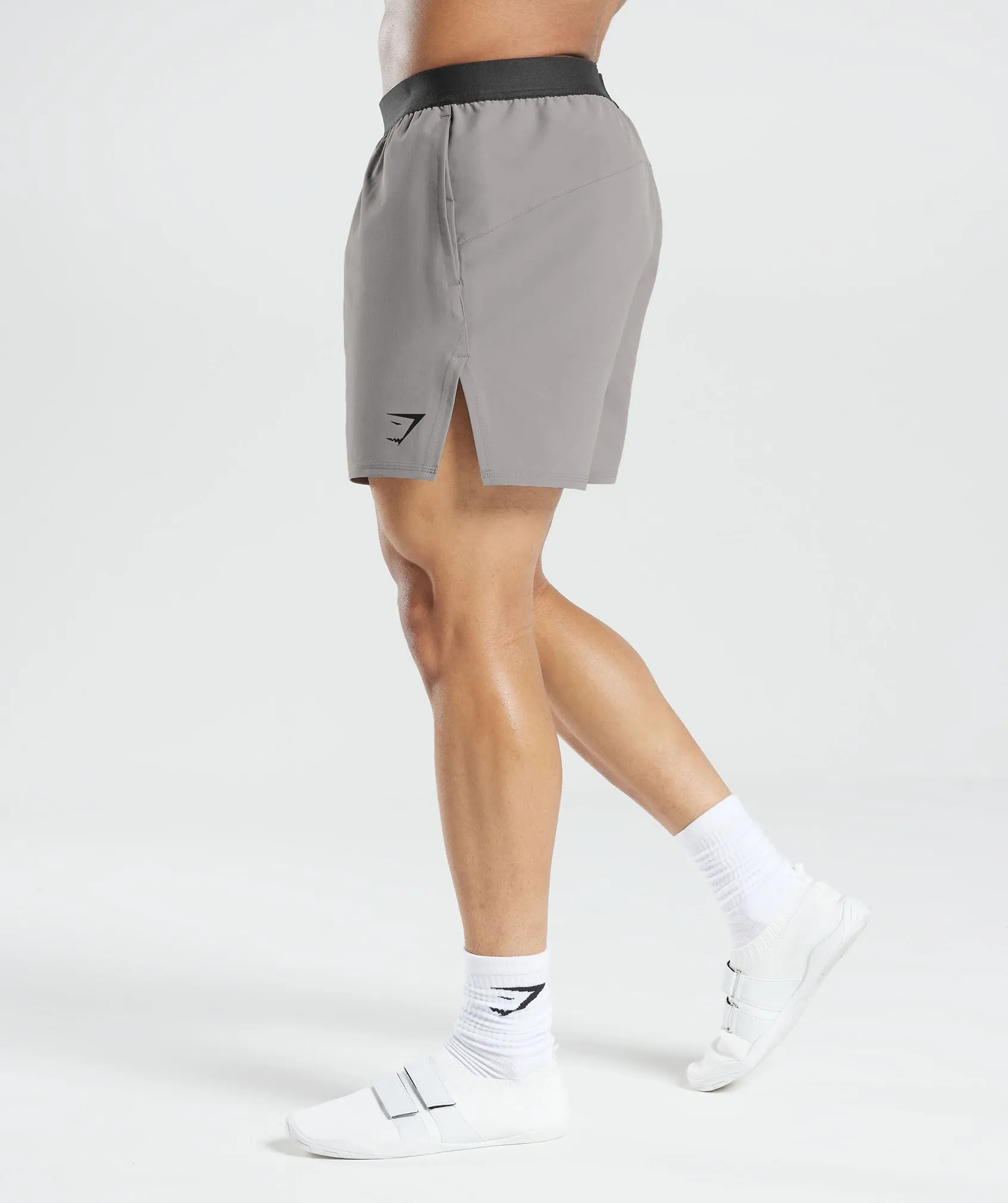 Gymshark 315 Woven Shorts - Marble Grey