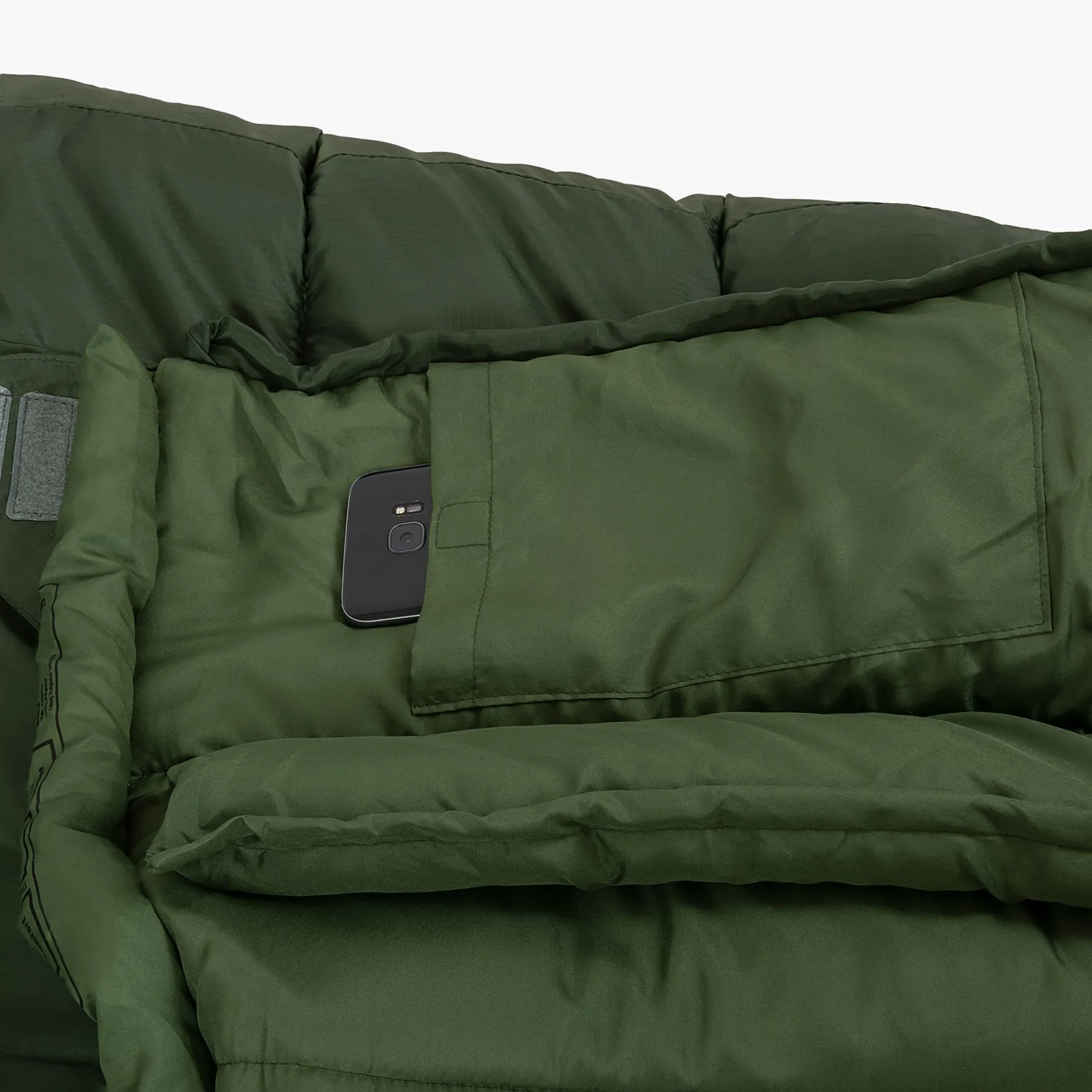 Highlander Forces Phoenix Ember 250 Mummy Sleeping Bag Olive Green