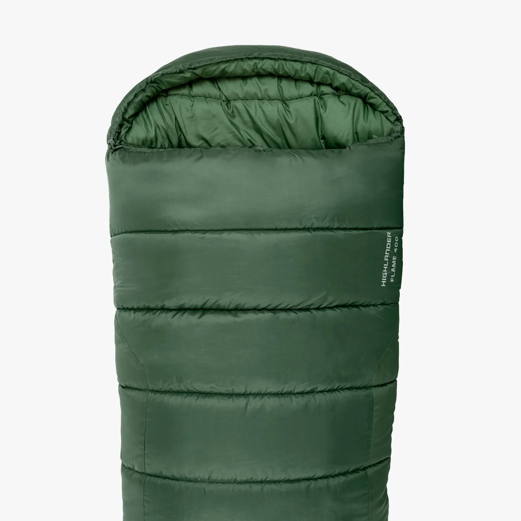 Highlander Forces Phoenix Flame 400 Mummy Sleeping Bag Olive Green