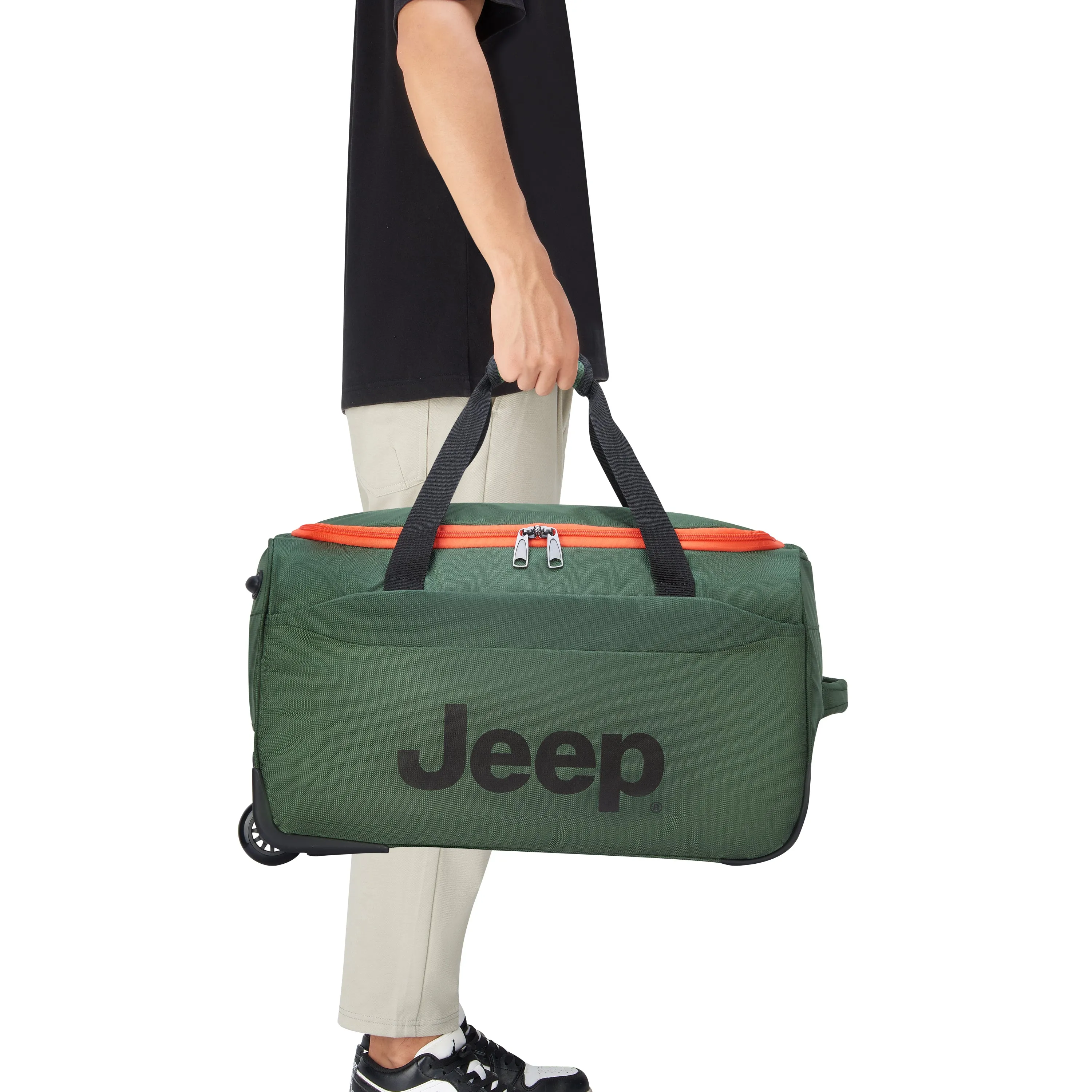 JS009D - Carry-On Rolling Duffle Bag