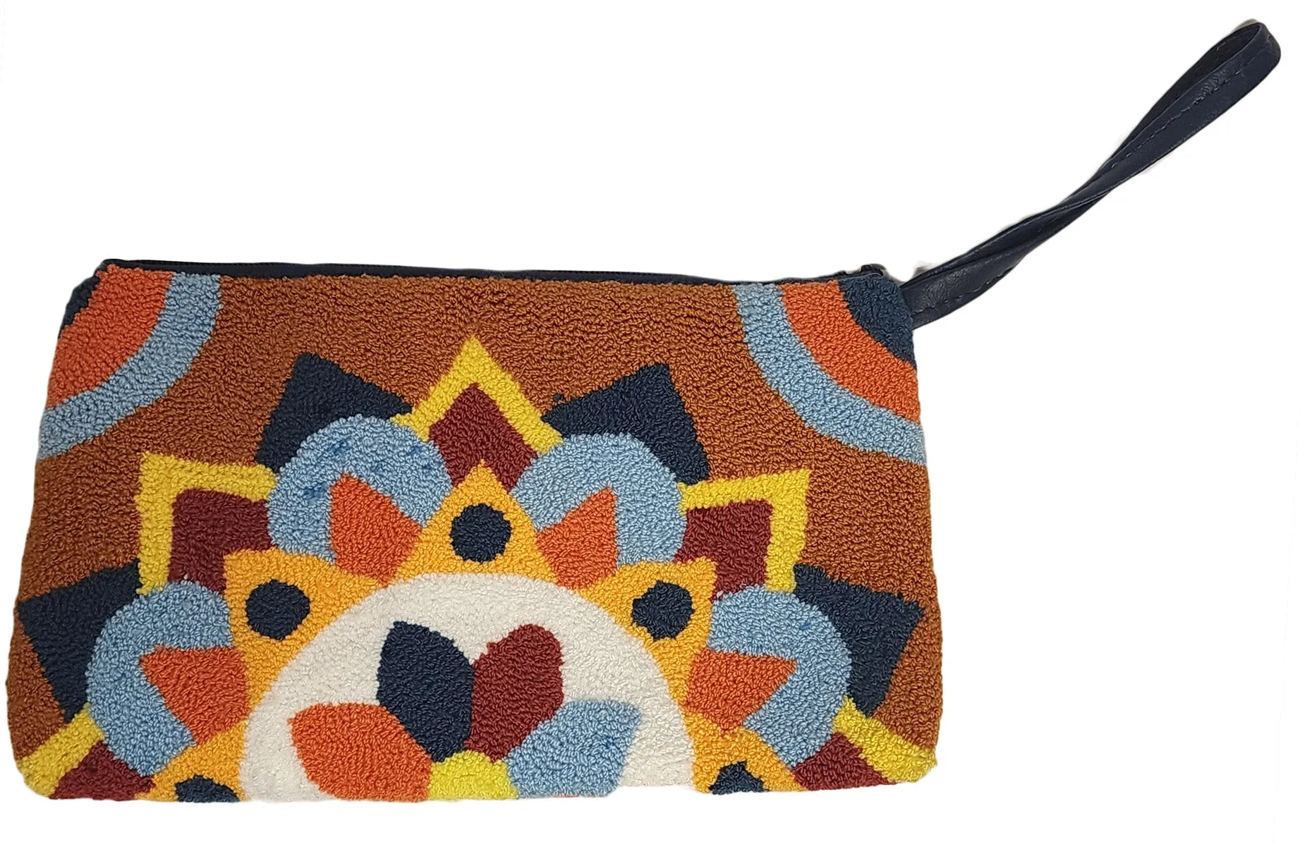 Kathryn Handmade Wayuu Punch-Needle Clutch