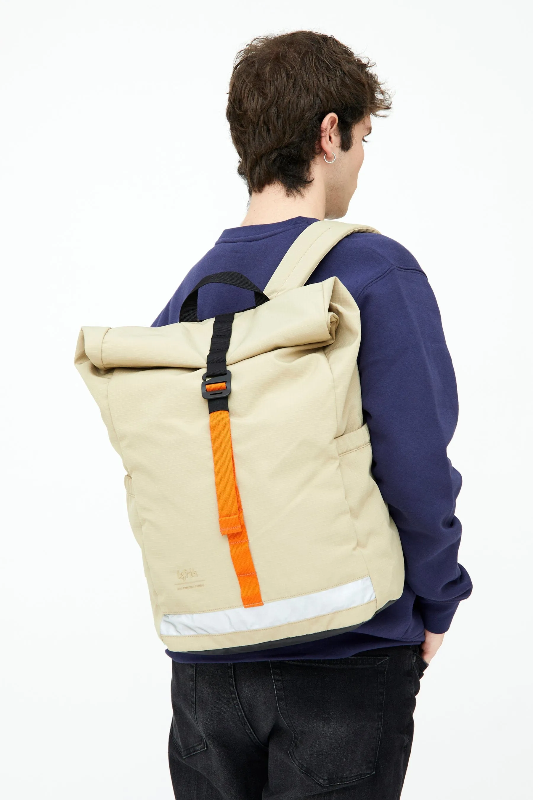 Lars Roll Backpack Stone Vandra