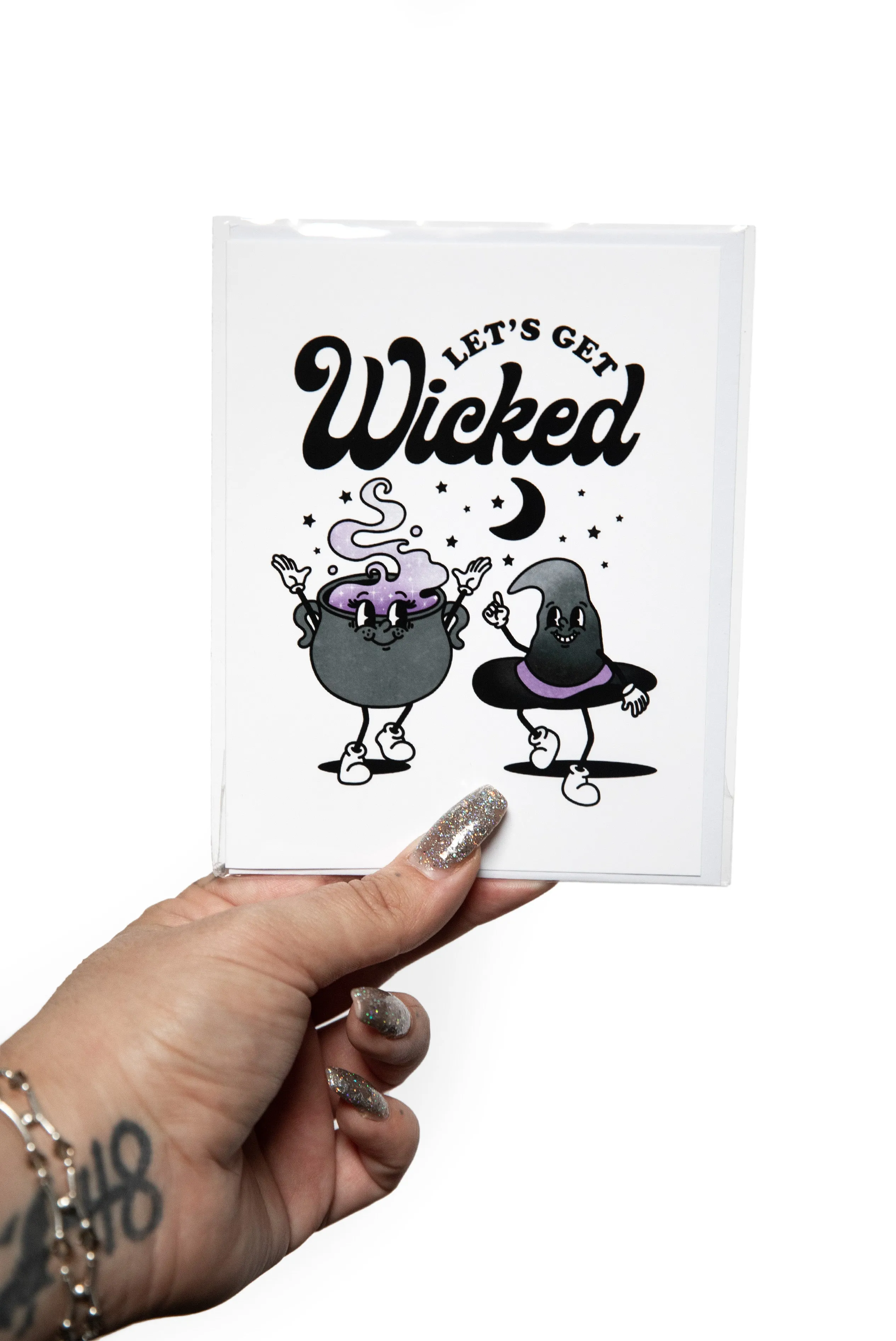 Let's Get Wicked - Greeting Card