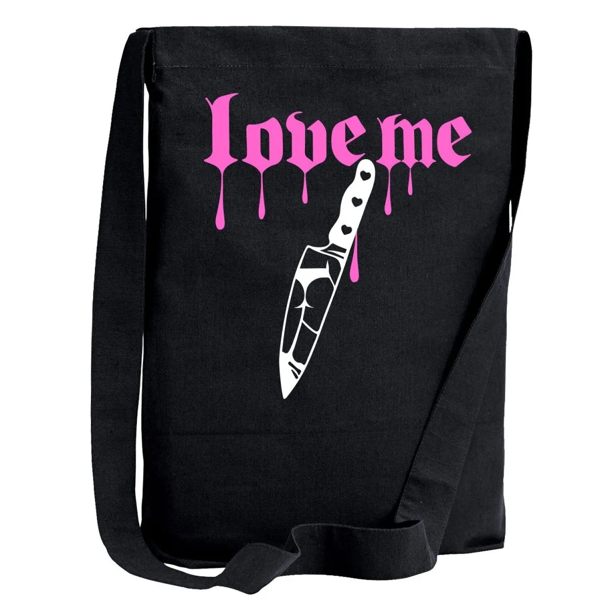 Love Me Crossbody Sling Tote Bag