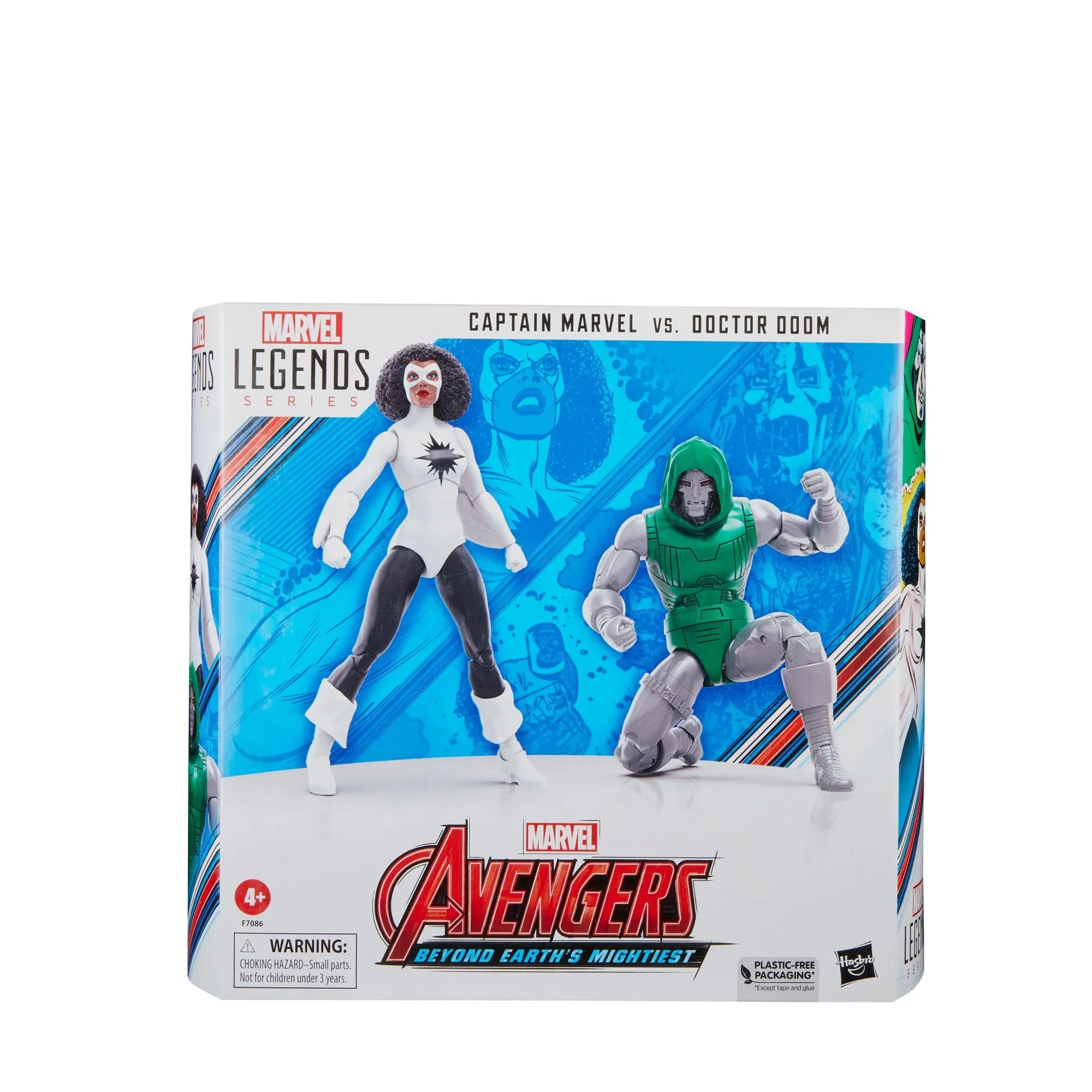 Marvel Legends Captain Marvel vs. Doctor Doom (2-Pack)