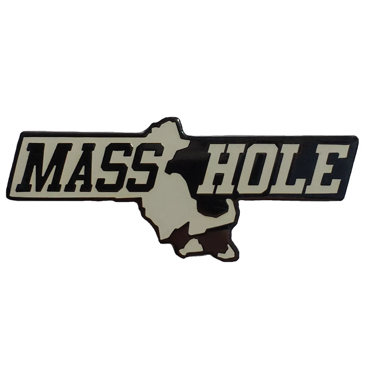 Masshole Commonwealth Enamel Pin