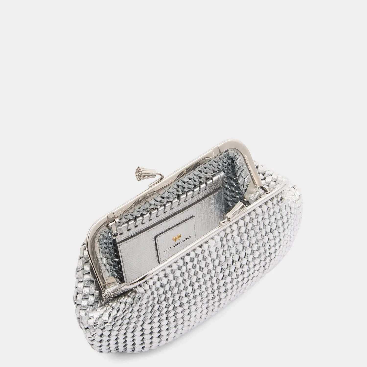 Maud Plaited Tassel Clutch