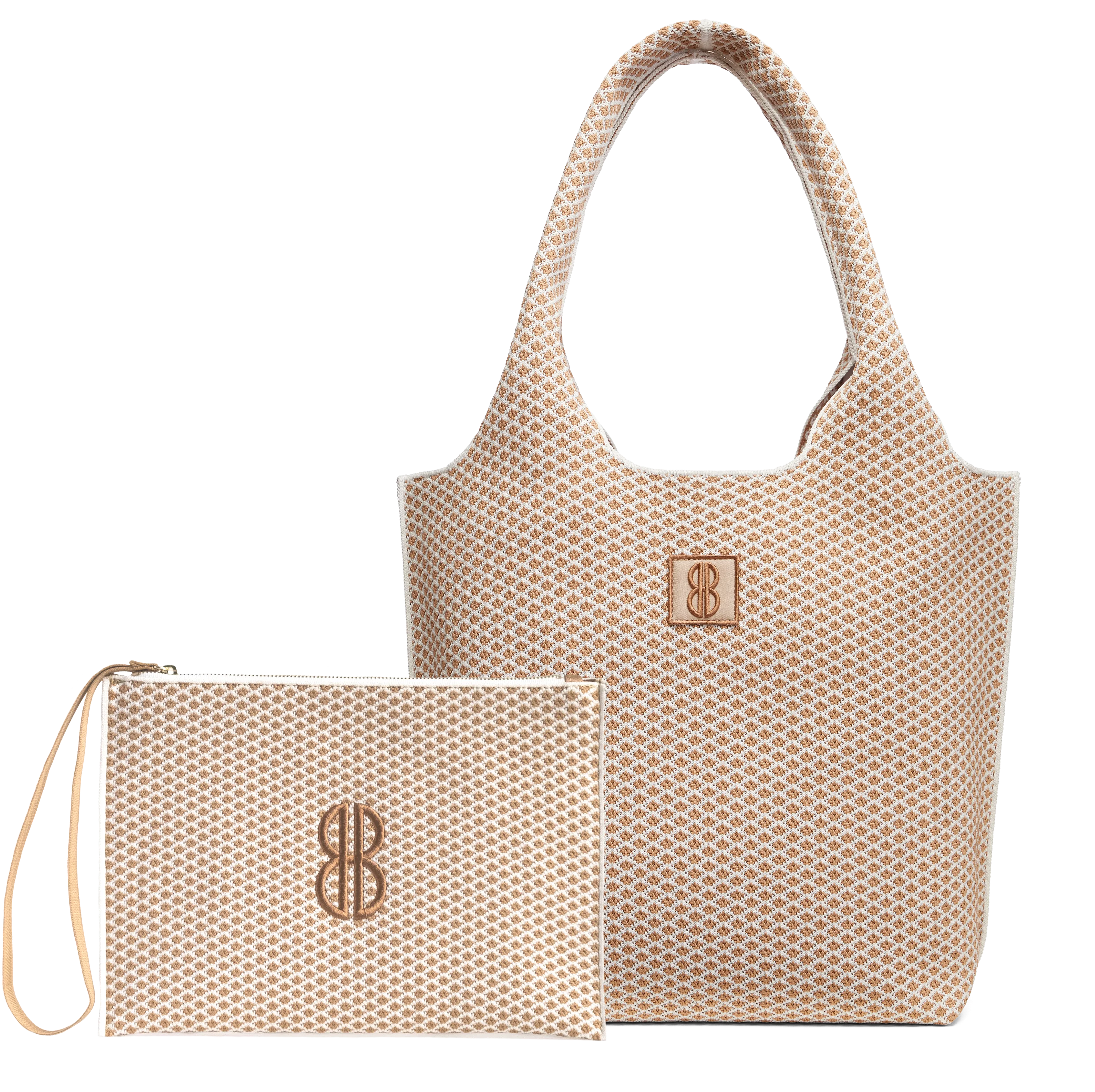 medium - Buckthorn Diamond Tote With Pouch