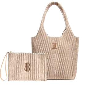 medium - Buckthorn Diamond Tote With Pouch