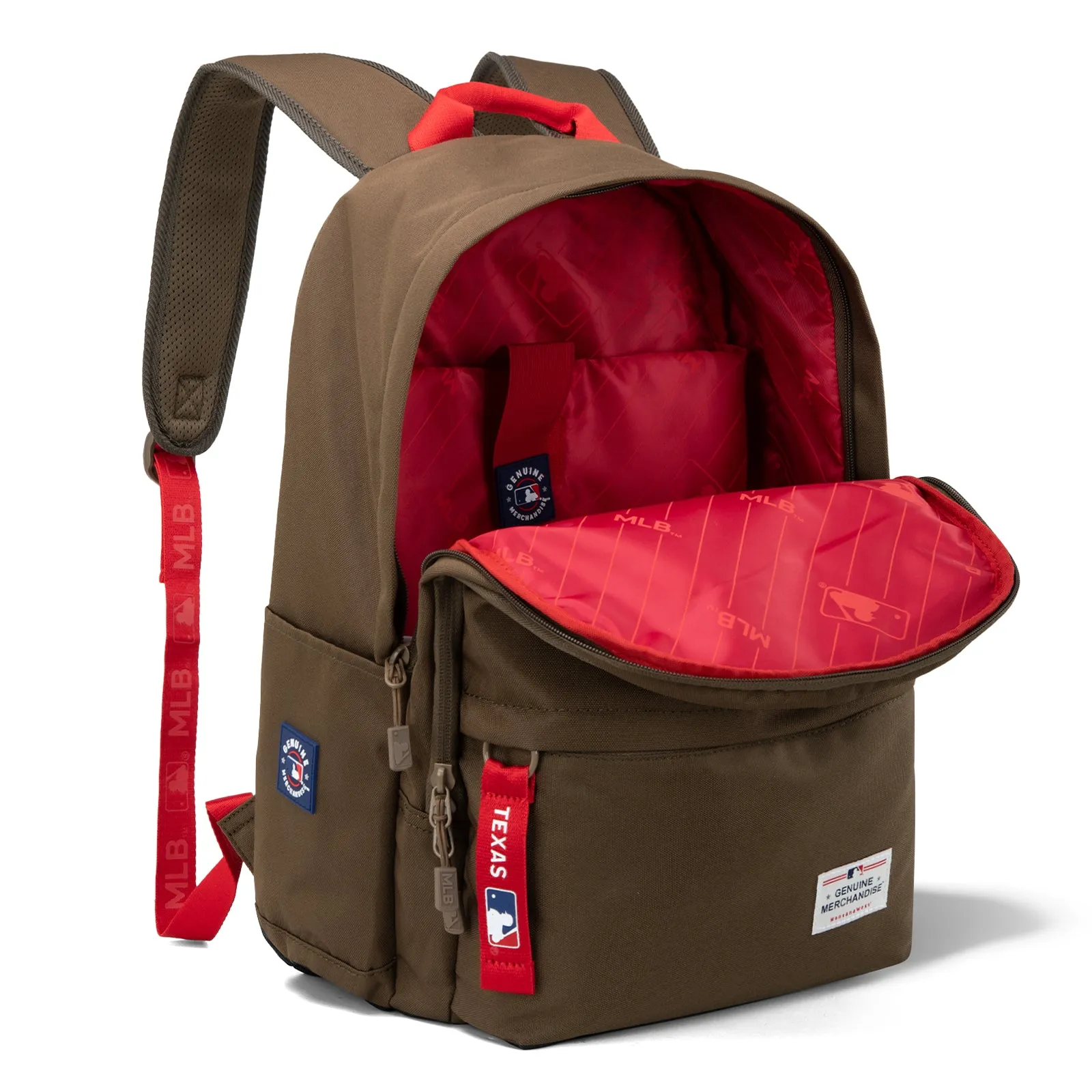 MLB-TX55-355  MLB Texas Rangers Laptop Backpack