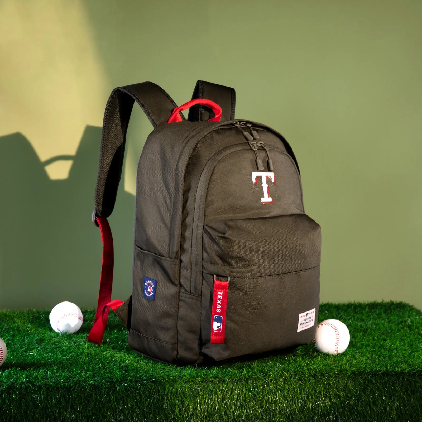 MLB-TX55-355  MLB Texas Rangers Laptop Backpack