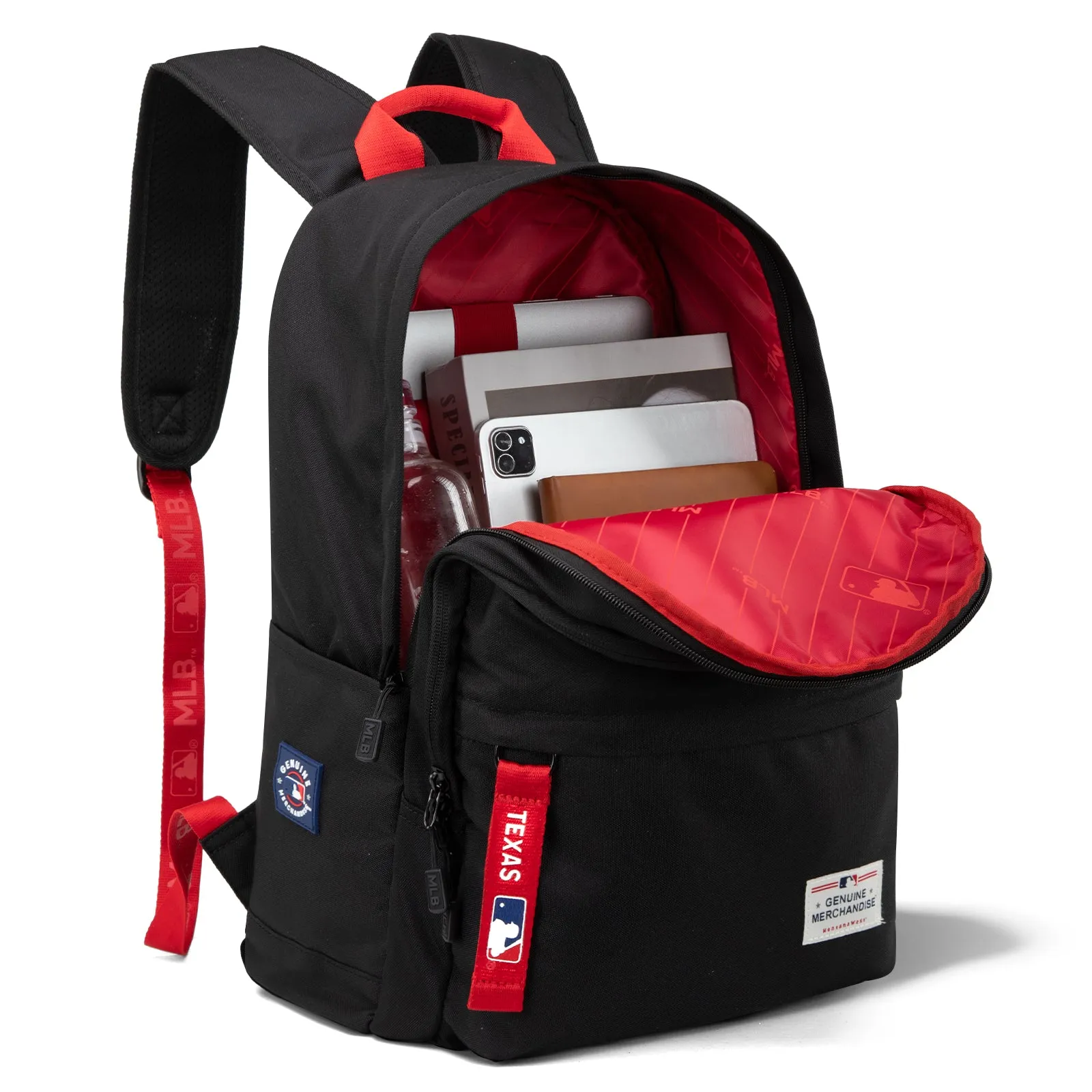 MLB-TX55-355  MLB Texas Rangers Laptop Backpack