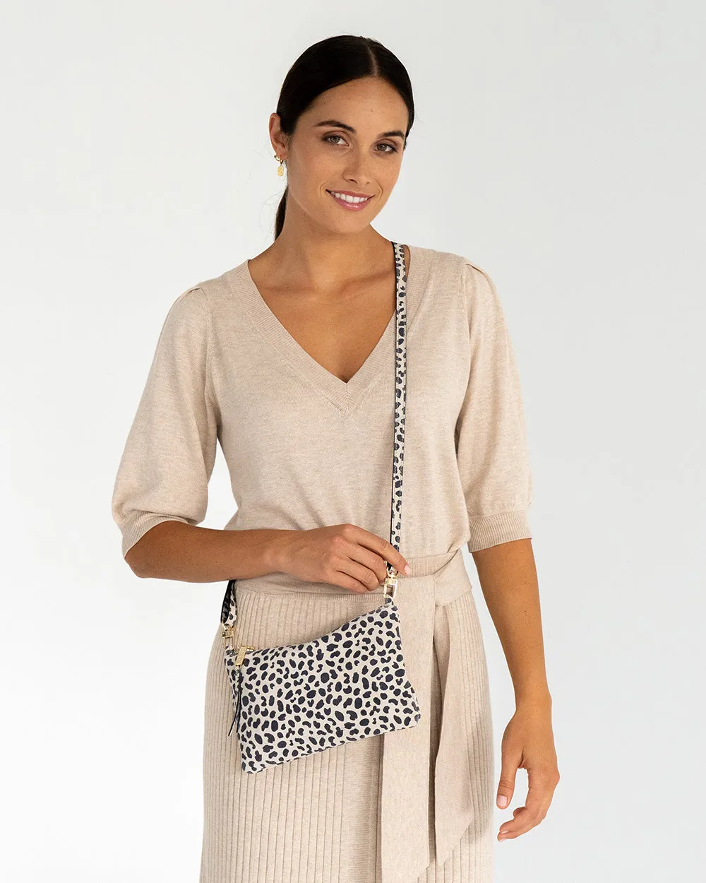 Molly Crossbody - Spot Suede