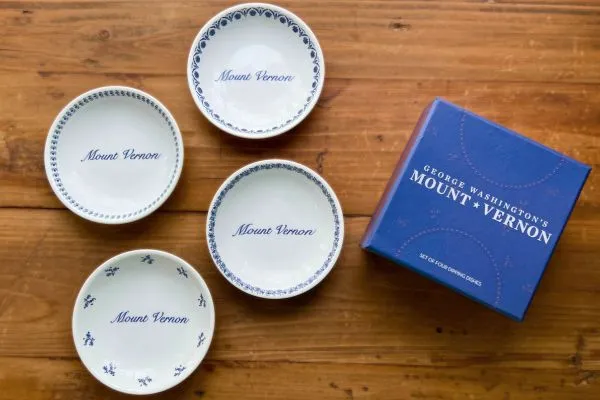 Mount Vernon - Ceramic Dipping Dishes Set/4