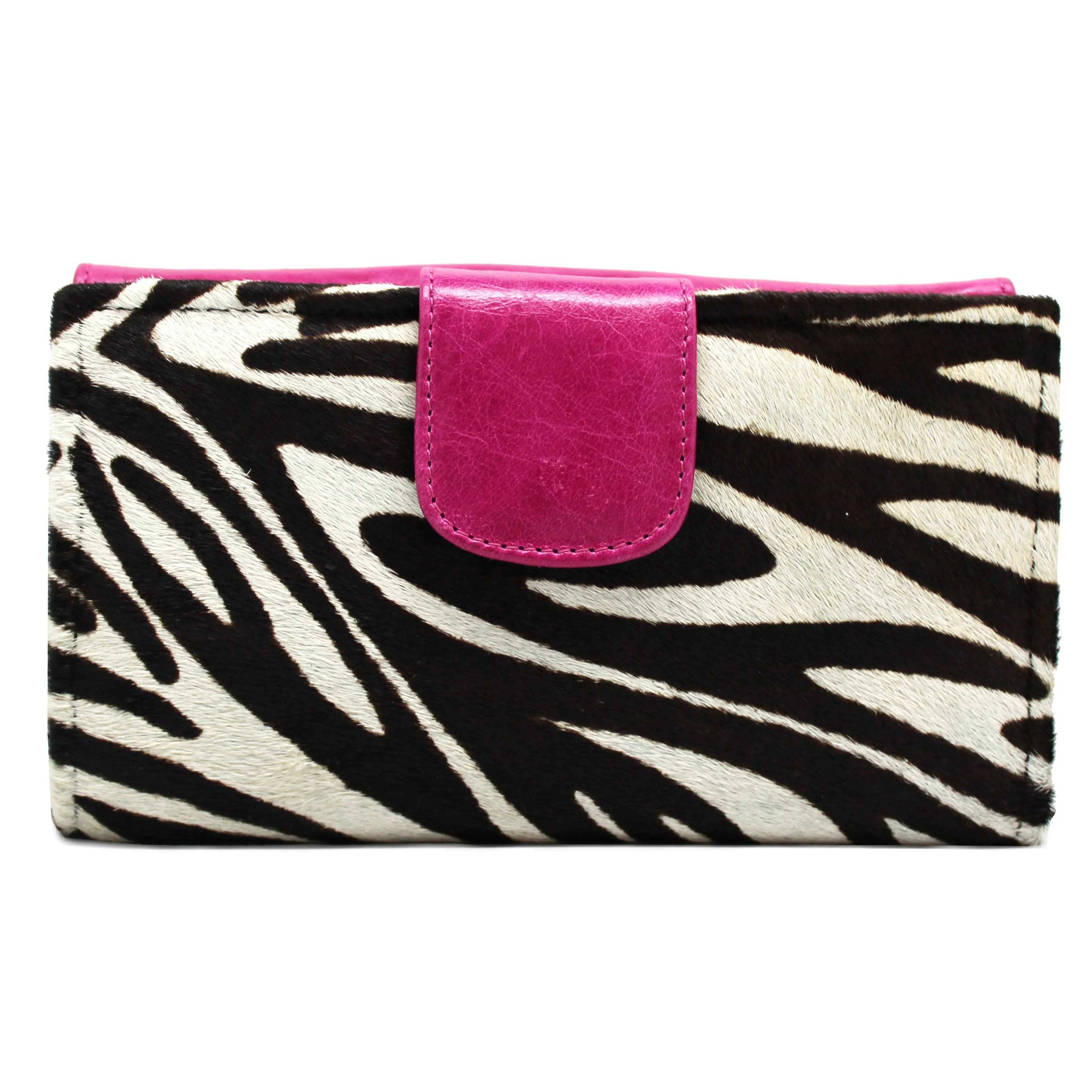 Mula - Zebra Fuchsia wallet