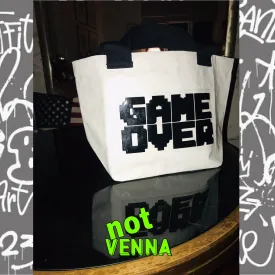 Not VENNA GAME OVER PRINT TOTE BAG