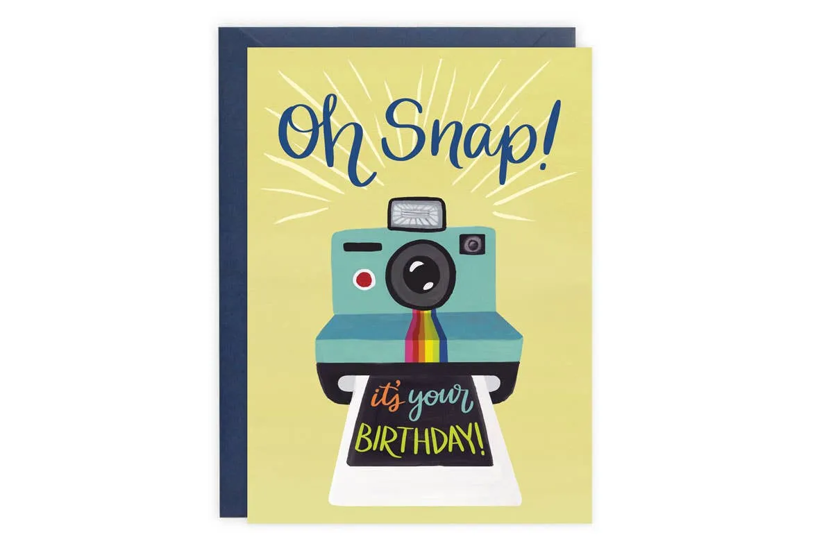 Oh Snap - Birthday Card