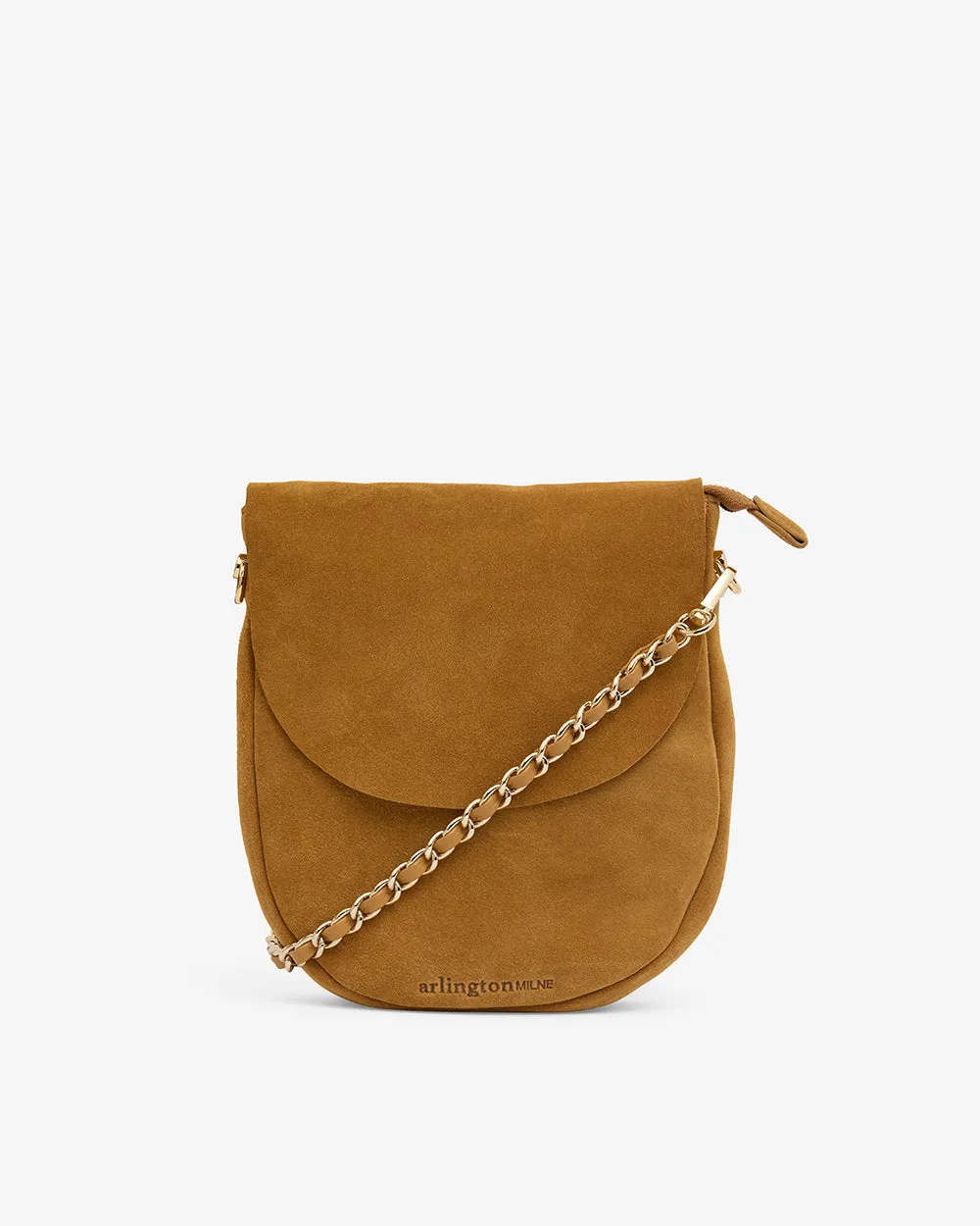 Phoebe Pouch - Toffee Suede