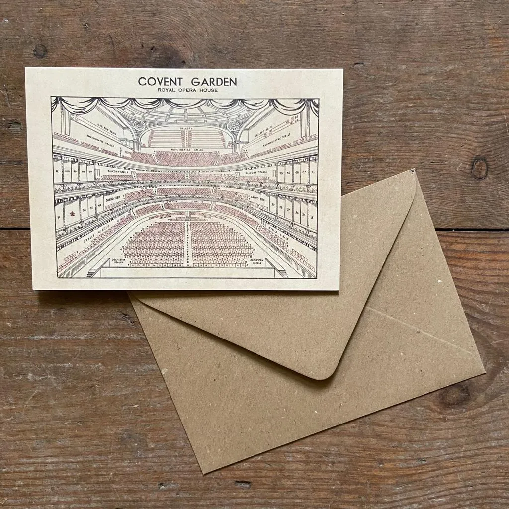 Royal Opera house Greeting Card