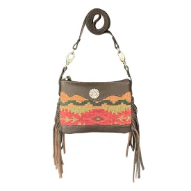 Santa Fe Woven Tapestry Trail Rider Crossbody/Hip Bag