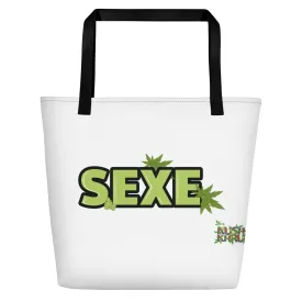 Premium SEXE KUSH NAK Stylish Beach Bag - Spacious, Durable, and Trendy Tote for Summer Adventures