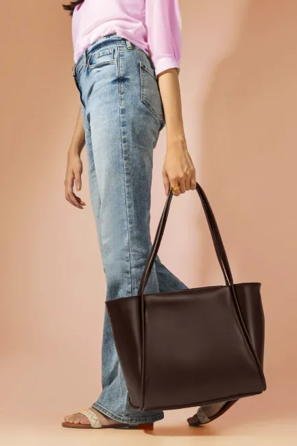 Shein Inspired - The World - Brown Tote Bag