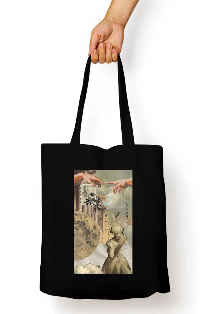 Skybound Aspirations Abstract Tote Bag