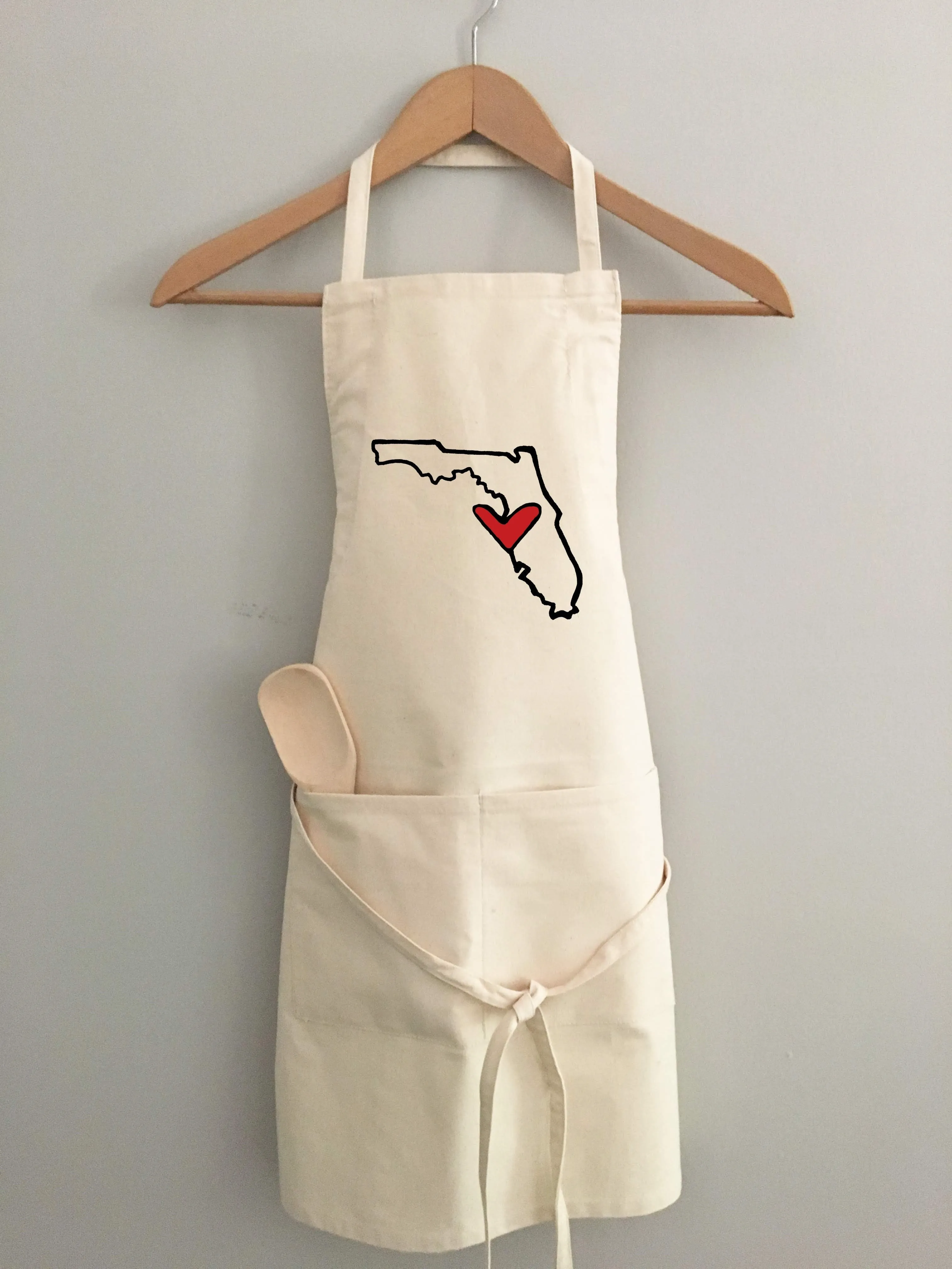 *State Love apron