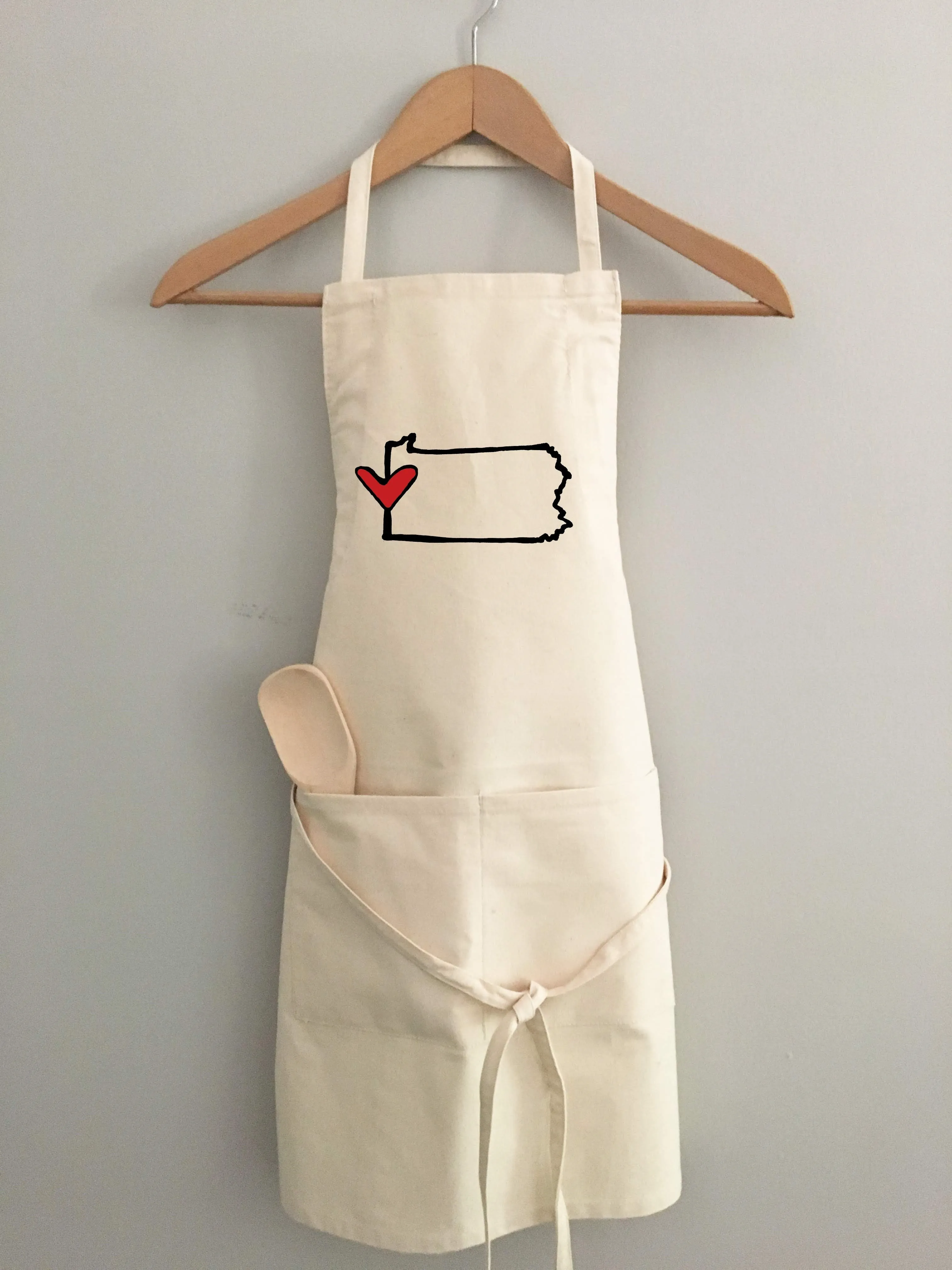 *State Love apron