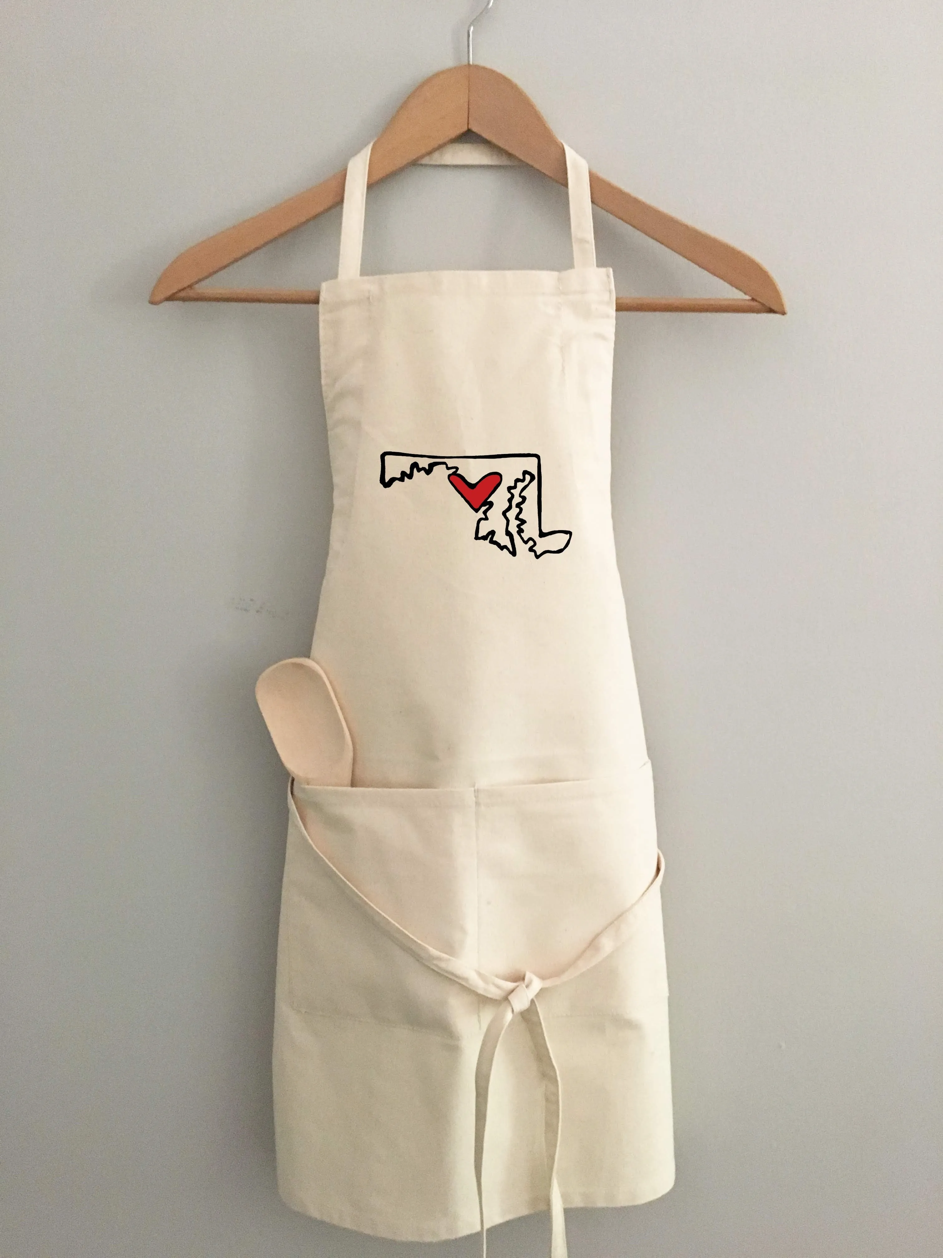 *State Love apron