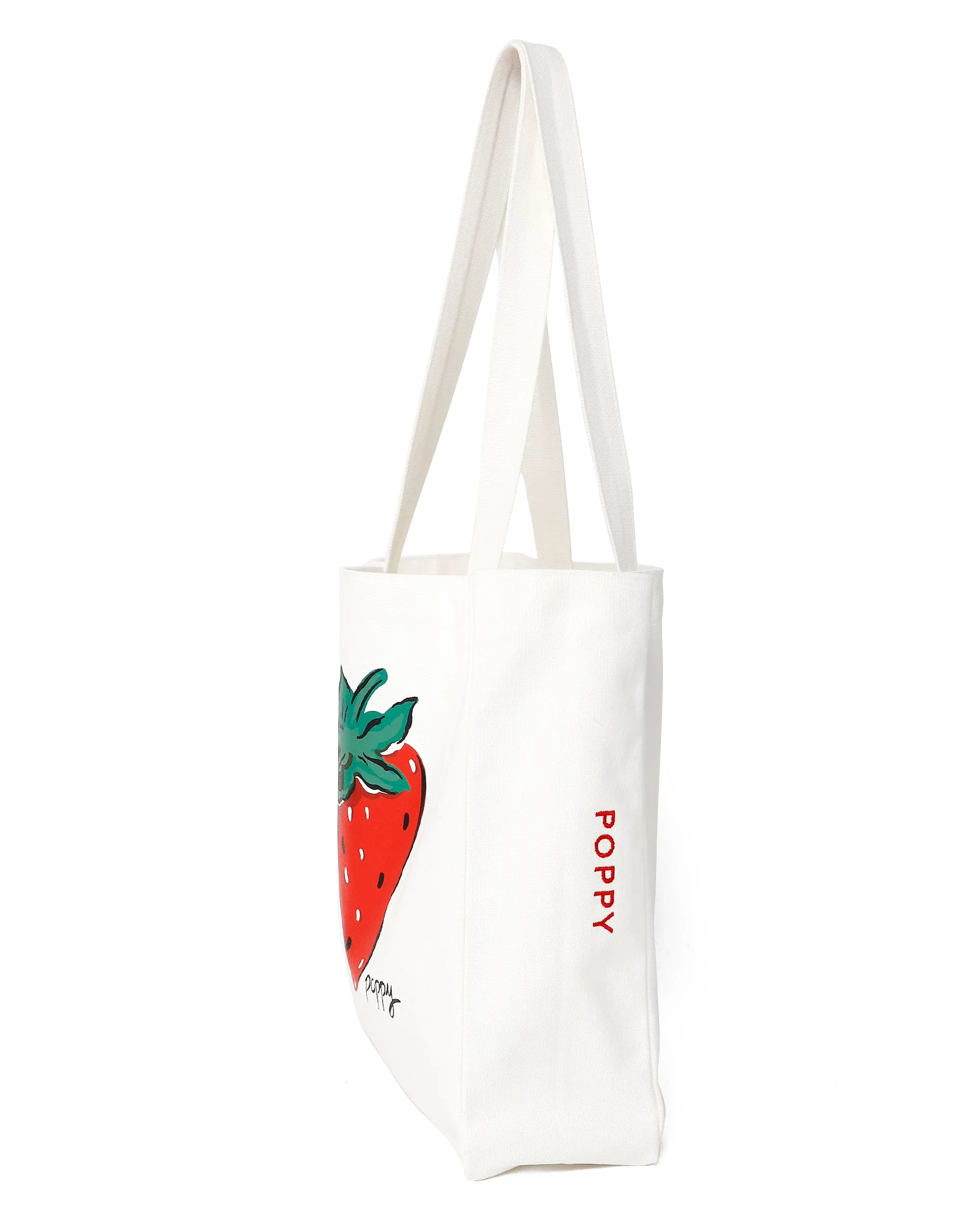 Strawberry tote bag