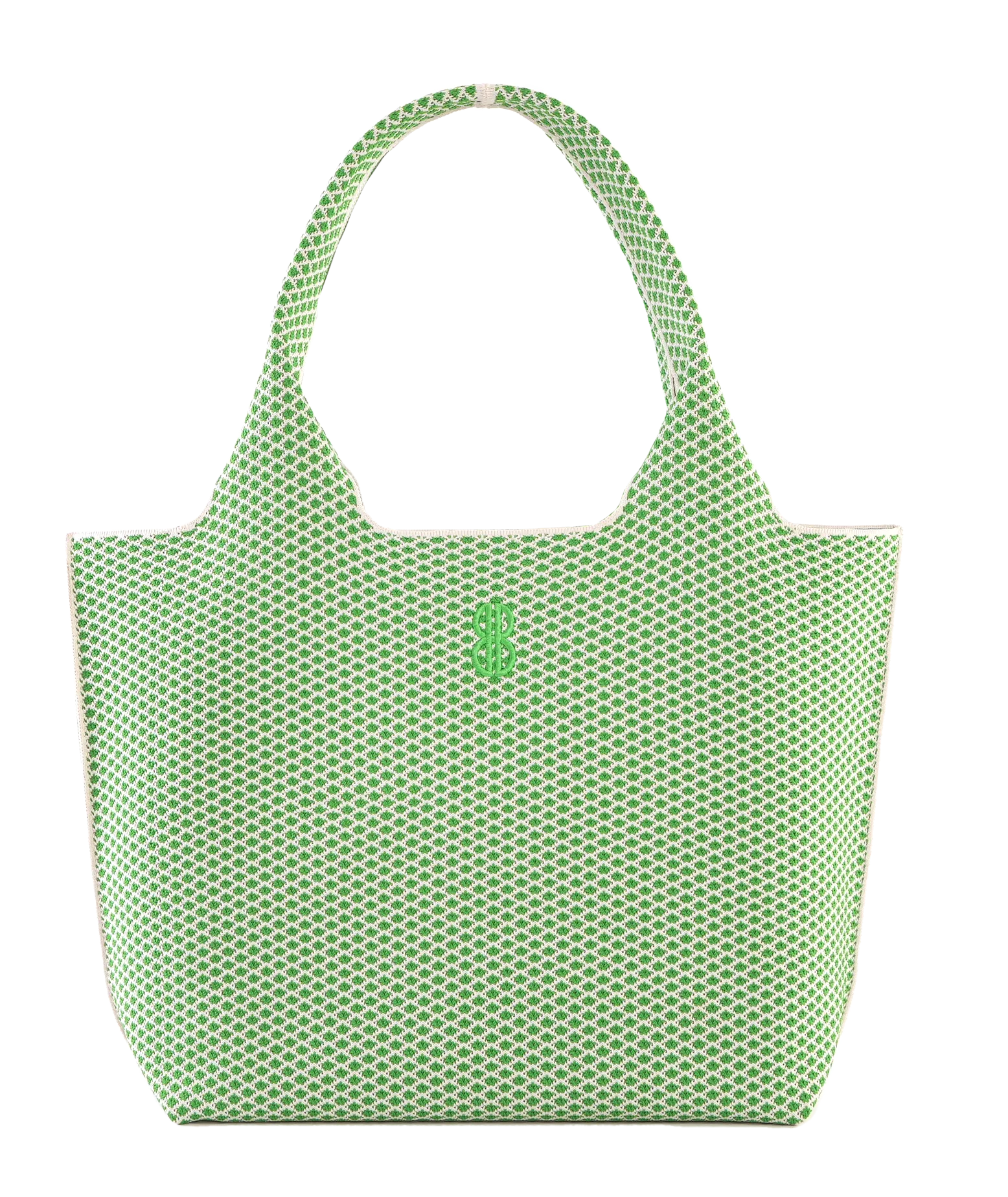 Sutton City Tote - Parakeet Green Diamond - Large