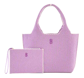 Sutton City Tote - Purple Diamond - Large