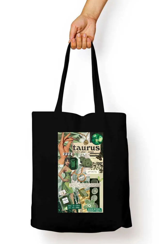 Taurus Zodiac Tote Bag